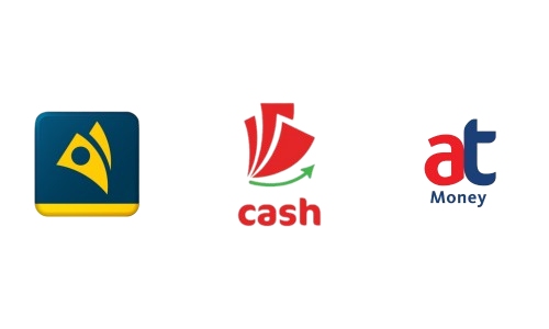 MTN MoMo, Telecel Cash, and AirtelTigo Money